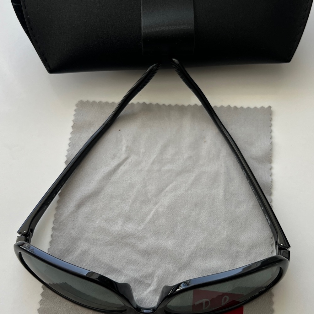 Ray-Ban Glossy Black Sunglasses - Picture 8 of 9